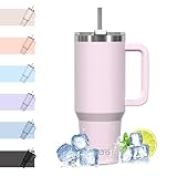 WATERSY 40oz Kaffeebecher to Go Thermobecher Doppelwandiger Edelstahl Vakuum Auslaufsicher...