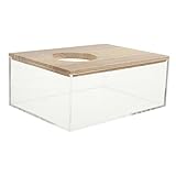 Gatuida Dekorative Hamster Badewanne Aus Material Multifunktionale Sandbad Box Für...