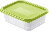 Rotho Domino 4er Set Gefrierdosen 0.5l mit Deckel, Kunststoff (PP) BPA-frei,...