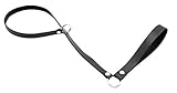 Bondage Leder Würge Halsfessel Dressur Halsband Würge Halsband schwarz