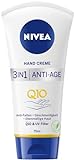 NIVEA 3in1 Anti-Age Q10 Hand Creme (75 ml), Anti-Falten Handpflege mit Q10 und...