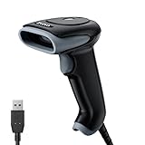 Eyoyo Barcode Scanner 1D 2D QR kabelgebunden, QR Code Scanner Handheld Barcode Leser für...