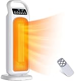 Heizlüfter mit Fernbedienung,Keramik Heizlüfter Badezimmer energiesparend...