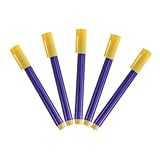 Angoily 5 Stück Wasserbasierter Falschgeld Stift Tragbarer Geldscheinprüfstift...
