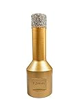 EDW Profi Fliesenbohrer 12 mm x M14, Diamantbohrer für Trockenbohren in Fliese,...