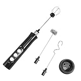 HANABASS 1 Set Hand-Push-Schneebesen Handmixer Elektro-Akku-Stabmixer Schneebesen-Maschine...