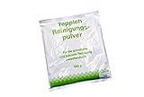 Teppich Reinigung Pulver, weiss, mit Zitrusduft, 5 Beutel â 500g (ca 100m²) 2...