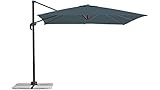Schneider Sonnenschirm Rhodos Junior, anthrazit, 270 x 270 cm quadratisch,...