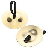 ibasenice 1paar Fingerzimbel Aus Reinem Für Bauchtanz Musikinstrument Für...