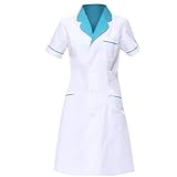 Milisten Doctor Laborkittel Medizinische Chemie-Overall Isolationskittel...
