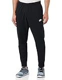 Nike Herren M Nsw Club Jggr Ft Jogginghose, Black/Black/White, M EU