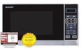 Sharp R242INW Solo-Mikrowelle / 20 L / 800 W / 5 Leistungsstufen / 8 Automatikprogramme /...