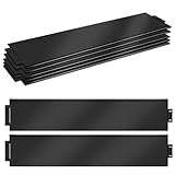 YUENFONG 10m Beeteinfassung Rasenkante Metall Verzinkt Flexible Beetabgrenzung...