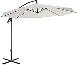 EUTYRG Garten Sonnenschirme Terrasse/Strand Außenschirm Rasenschirm Terrasse Markt...