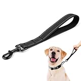Kurzführer Hund, Kurzleine Hund, Hausleine für Hunde 30 cm Langes, Kurzes Trainingsseil...