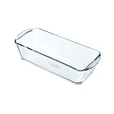 Dajar F03Z2 Pyrex Kastenform 28 cm, Glas, Transparent, 28 x 12 x 8 cm