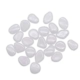 BOTCAM Steine für den Garten in Glow Rocks Dark Luminous 100pcs Pebbles The Aquariums...