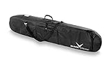 Black Crevice Snowboardbag (mit Schuhfach), schwarz/Silber, 170 x 26 x 8 cm, 35...