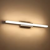 Klighten 14W 60CM LED Spiegelleuchte Bad, IP44 Badleuchte Badlampe Wand, Spiegellampe...