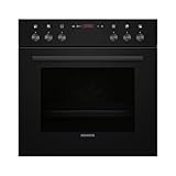 Siemens HE013FBB1, iQ100, Einbau-Herd 60 x 60 cm, 3D Heißluft - gleichmäßige Hitze auf...