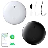 ZOYDP 2 Stück GPS Tracker SchlüSselanhäNge (Nur IOS), IP67 Wasserdicht und...