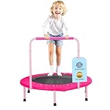 VEVOR Kindertrampolin Outdoor-Trampolin 91,44 cm faltbares Trampolin mit Griff,...