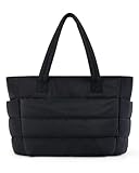 LOTEZAVA Puffy Tote Bag Damenhandtasche 27L Wasserdichte Umhängetasche Große...