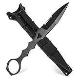 YAIRSTEN Edc Messer, Jagdmesser Feststehende Klinge, Kampf Messer Scharfe Survival Messer...