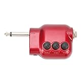 Xiuganpo Kompakter Roter Gitarren-Mini-Vorverstärker mit Impedanzanpassungsfunktion für...