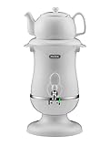 Mulex 290080 Tee weiß Samowar 2,5 l, Kunststoff, Höhe inkl 46 cm/ohne Kanne...