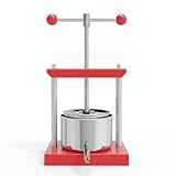 SQUEEZE master Obstpresse 0,53 Gallonen/2 Liter, Käse Tinktur Kräuter Obst...