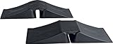 Outdoor Play | Skater Rampe mit DREI Funktionen | Skate Ramp für Skateboard, Inliner,...
