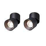 IOEDHW Faltbarer Spot aus Aluminium, ultradünn, Oberflächenmontage, LED-Deckenleuchte,...