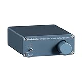 Fosi Audio V1.0G Mini Verstärker, 50Wx2 Class D Verstärker Stereo mit TPA3116 Amp Chip &...