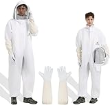 Bienenanzug für Männer und Frauen, stichfest, Imkeranzug aus Polycotton, Imkerkostüm...