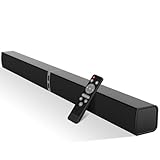 HoYLluDLL 2.0 Kanal Soundbar für Fernseher, 32 Zoll Teilbare 2-in-1-Soundbar für TV...