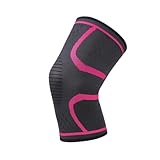 YETONADO 1 x Knieschoner für Fitnessstudio, Herren, Laufen, Motorradfahrer, Volleyball,...