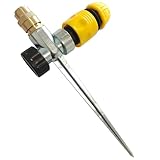 Garten-Rasensprenger, 360° drehbarer Sprinkler, Reichweite von 12M, Sprühregner für die...