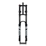 FKXSXAZ DH Mountainbike-Federgabel 26 27,5 29 Zoll Downhill Luft 1-1/8' gerader Federweg...