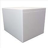 Styroporbox/Thermobox - 60 Liter - 57 x 45 x 41 cm/Wandstärke 4 cm - Styrobox