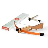 WOODSY ® Armbrust Kinder mit 3 Pfeilen mit Saugnapf | ab 6 Jahren 40 cm lang...