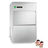Klarstein Powericer XXL - Profi Eiswürfelmaschine, Eiswürfelbereiter, Ice Maker, 25 kg /...