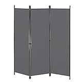 Raumteiler Huesca 3-teilig 150x171 cm Paravent Trennwand 3-TLG. Sichtschutz Stellwand...