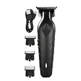 Wiederaufladbares Haar Clipper Trimmer, Männer Haar Bart Clipper - Elektrisches Haar...