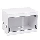 VOSS.PET Terra-Plus Terrarium 60x 40x 40cm Reptilien Glas Reptix Terraristik...