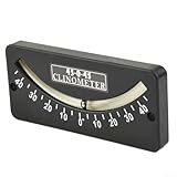 Lawinen-Neigungsmesser, Trail-Neigungsmesser, ABS-Material, lange Lebensdauer...