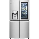 LG GMX945NS9F, Klasse F, 638 L, Multi Door InstaView Kühlschrank mit Gefrierfach, Eis-,...