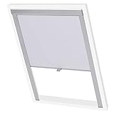 Juroupi Verdunkelungsrollo Rollos FüR Fenster Verdunklungsrollo Weiß MK08