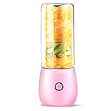 Wlauqueta Elektrische Zitruspresse, tragbar, USB, wiederaufladbar, für Obst, Juicing Cup