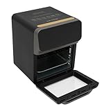 Elektrobackofen Visuelle Funktion Backofen LCD-Touchscreen zum Auftauen Backen und Grillen...